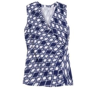 Montgomery Cross Front Knit Top